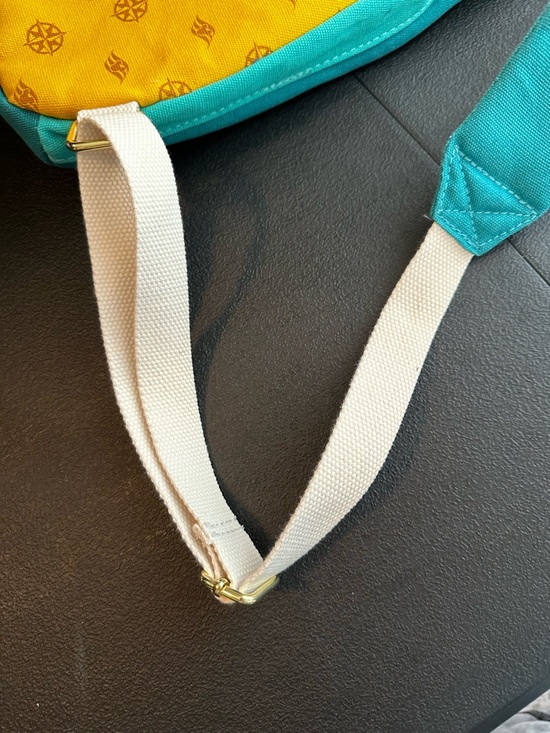 Disney Cruise Line Treasure Royal Adventure Tea Party Embroidered Sling Bag Pack - Picture 10 of 11